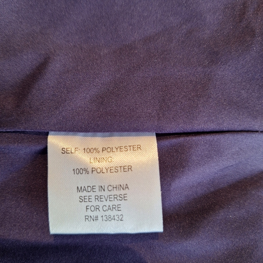 ModCloth Plum Ruffle Dress Size Medium - Picture 9 of 11